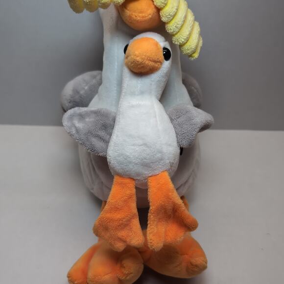 Seagull With French Fry Wildwood NJ With Baby Plush Toy - Picture 7 of 12